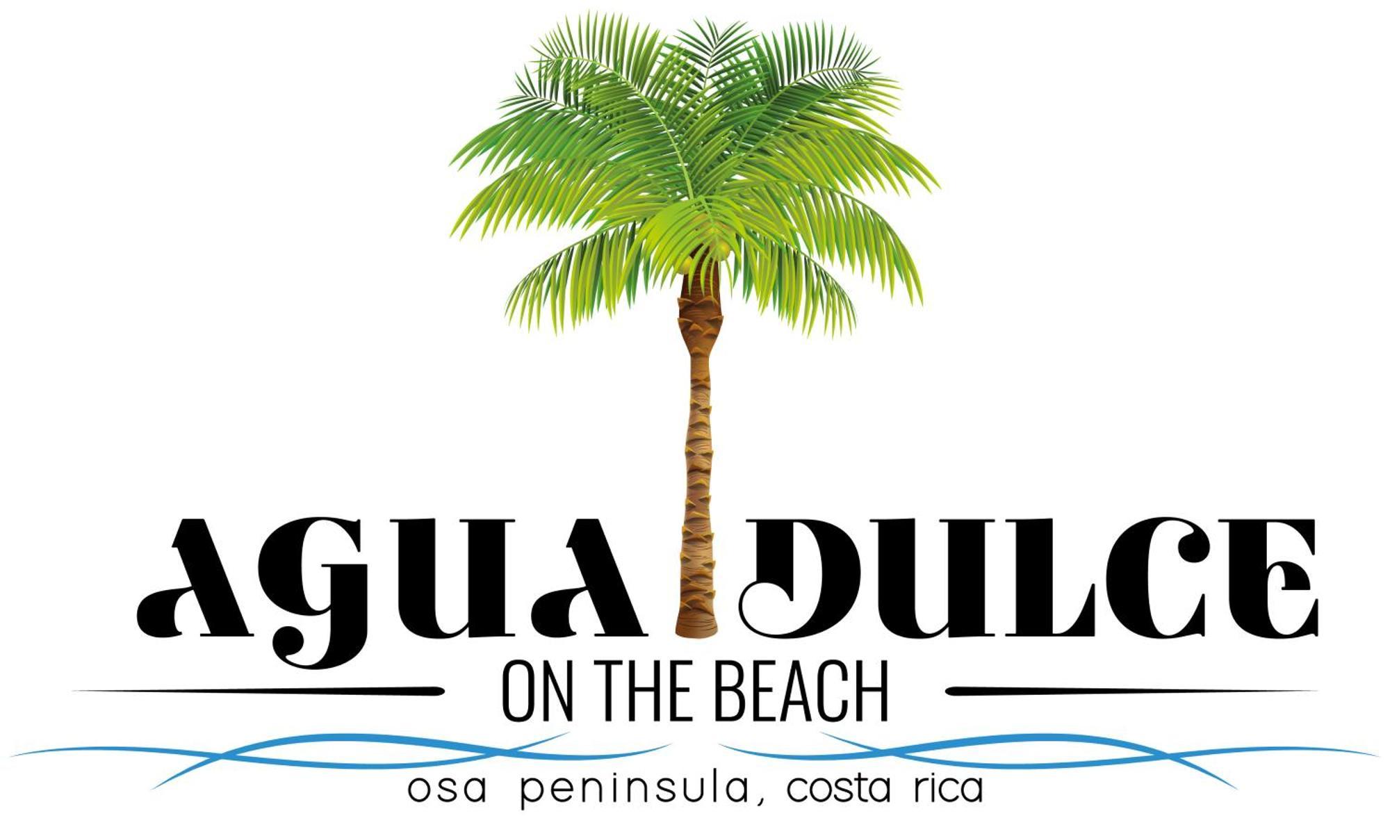 Agua Dulce On The Beach Пуэрто-Хименес Экстерьер фото